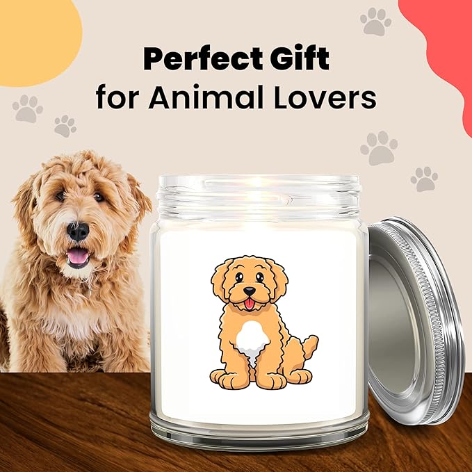 1OAK Lavender Scented Candles - Made in USA (Goldendoodle)