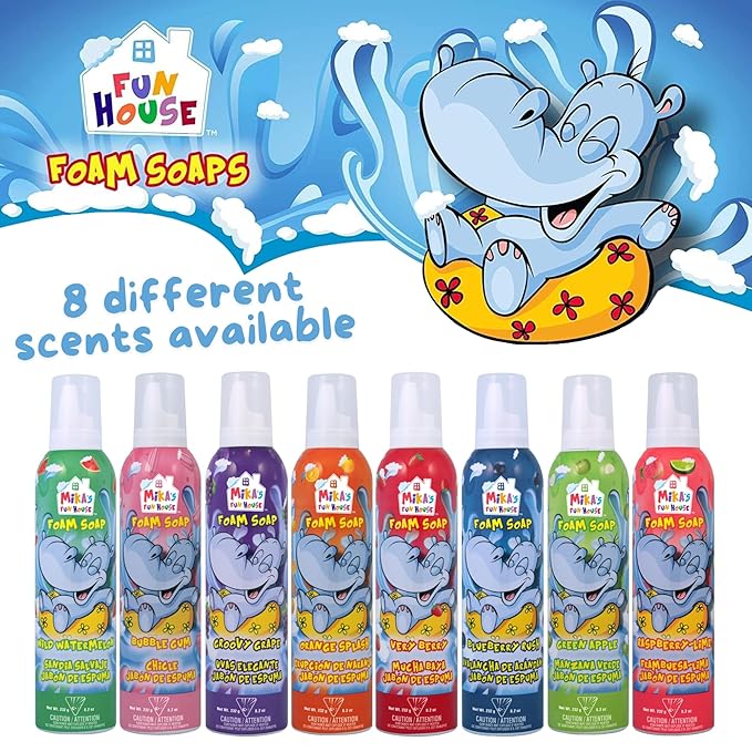 Moneysworth & Best Fun House Kids Foam Soap Orange Splash Foam Soap, 8.2 fl. oz, 1 Pack