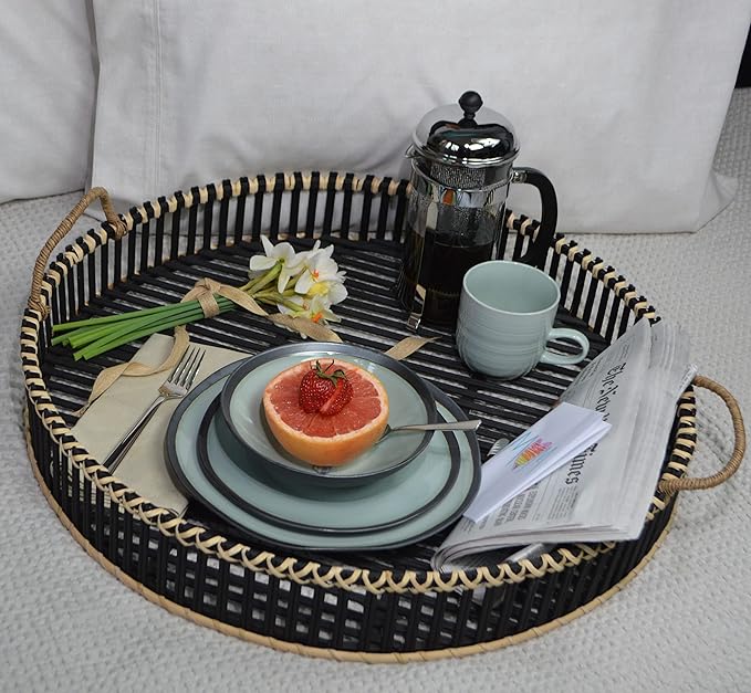 Euro Ceramica Diana 16 Piece Modern Dinnerware Set, Dinner, Salad Plate, Soup Bowl, Mug, Service for 4, Mint Green/Graphic Grey