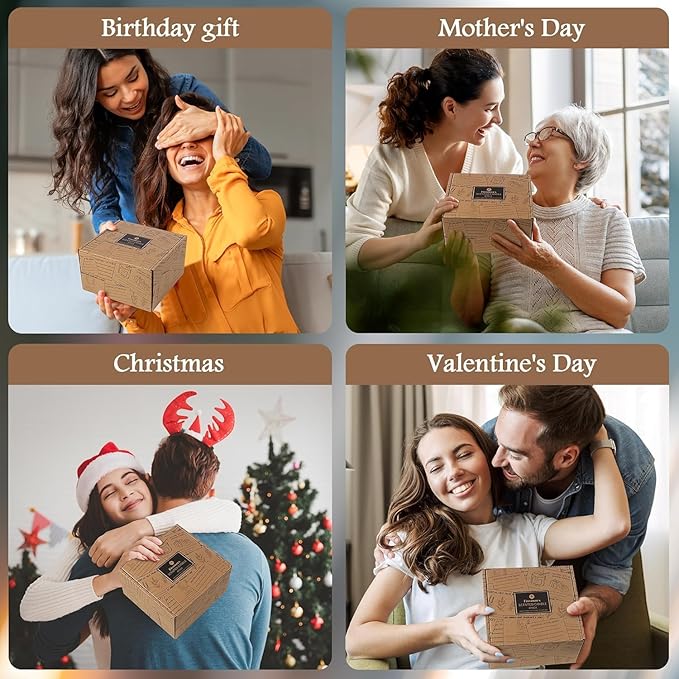 9 Pack Soy Candles for Home Scented |(Vanilla/Amber/Cedarwood) Long-Lasting 270 Hours, Natural Scented Candles Gift for Women & Men, Birthday, Mother’s Day, Christmas, Thanksgiving