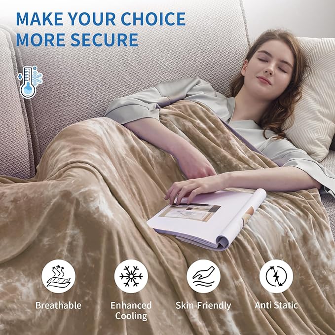 Guohaoi Cooling Throw Blanket for Hot Sleepers,Decortive Tie Dye,Arc-Chill Q-Max >0.5Cool Fiber,100% Oeko-Tex Certified,Lightweight Summer Cool Blanket for Ultra Cold Breathable,Keep Cool,60''x90''