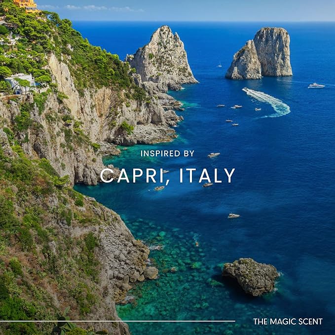Hotel Di Capri Hotel Scent Diffuser Oil - Cold-Air & Ultrasonic Fragrance Oil for Diffuser Inspired by Capri, Italy - Essential Oils for Diffusers Aromatherapy - 4 fl oz, 120 mL