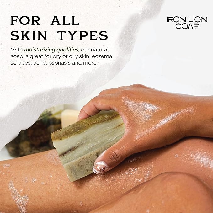 Roasted Rice Green Tea - Made in USA - All Natural Bath Soaps for All Skin Types - Plant Based, Cold Process and Handmade