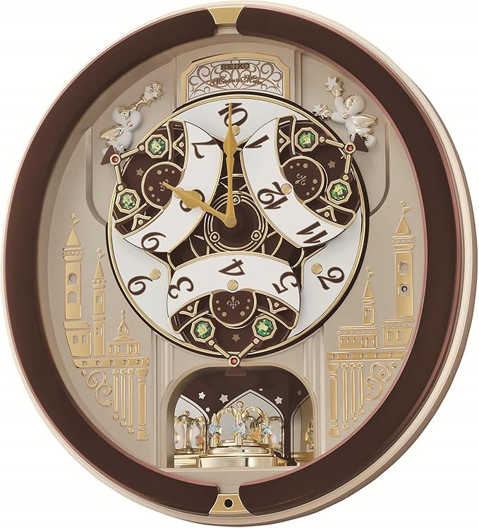 Seiko Melodies in Motion Musical Wall Clock, Spring Dance
