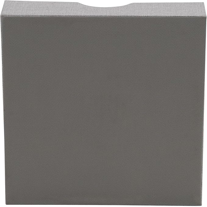 Household Essentials Grey 728-1 Deep 9 Section Drawer Organizer Box for Storage 12 in x 3.13