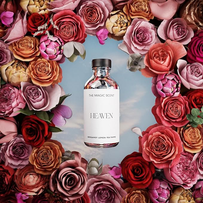 Heaven Hotel Scent Diffuser Oil - Cold-Air & Ultrasonic Fragrance Oil for Diffuser Inspired by The Aria Hotel, Las Vegas - Essential Oils for Diffusers Aromatherapy - 4 fl oz, 120 mL