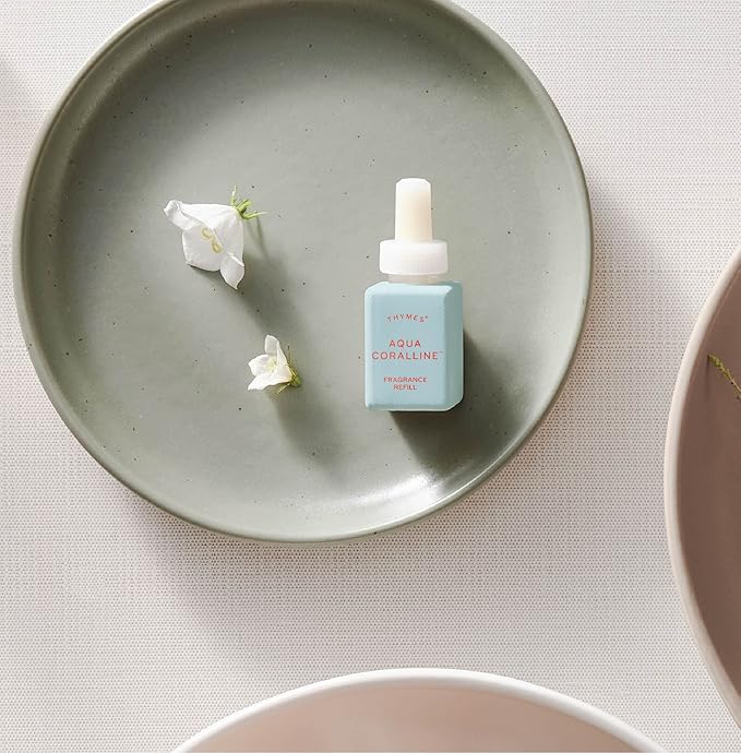 Thymes Aqua Coralline Pura Smart Home Plug-in Diffuser Refills - Pack of 2