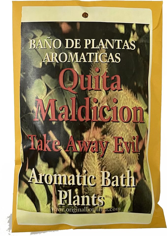Original Botanica Curse Remover Quita Maldicion Herb Bath Spiritual Cleansing Body Wash Ritual Negative Energy Protection Herb Purification Evil Eye Removal Curse Removing