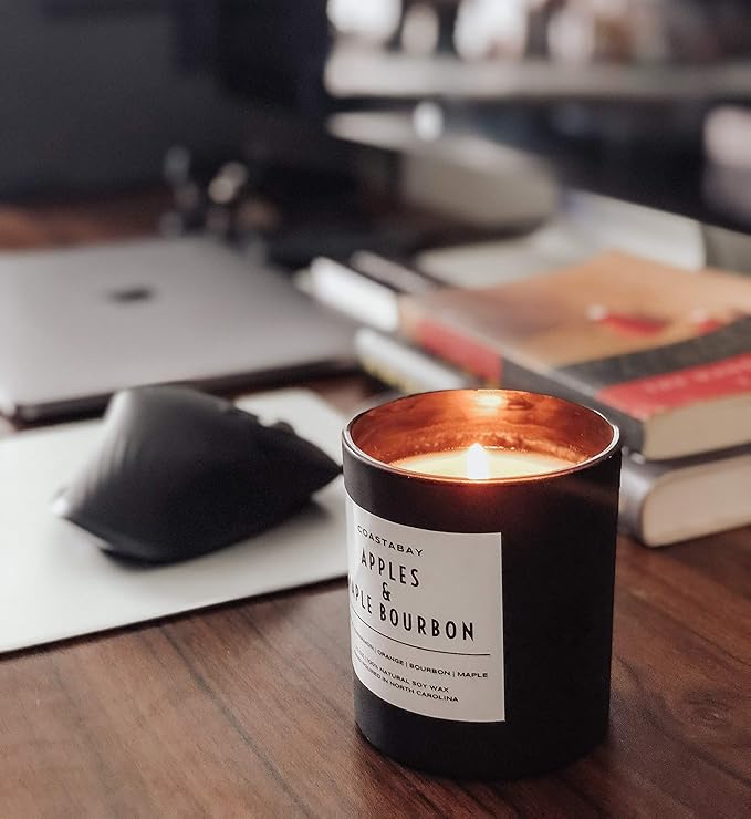 Honeysuckle Jasmine Candle | All Natural Soy Candles for Home Scented, Summer and Spring Candles, Long Lasting 45hr Burn, Floral, Clean, Organic & Non Toxic, 7.1oz