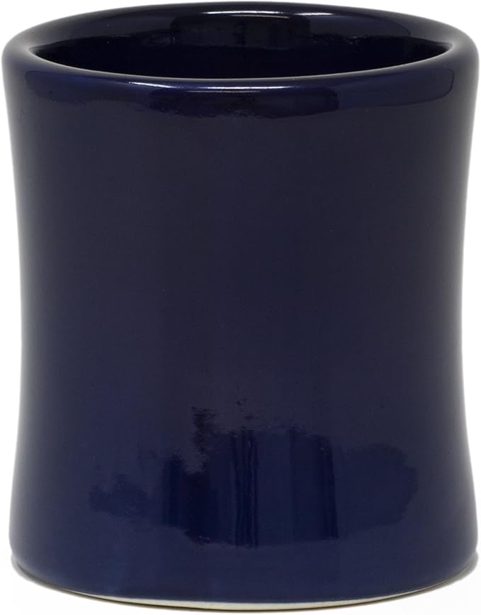 Funny Guy Mugs Classic Retro Diner Coffee Mug - Heavy Duty 10 Oz Stoneware Cup with Easy Grip Handle - Ideal for Hot and Cold Beverages (Blue, 10 Ounce)
