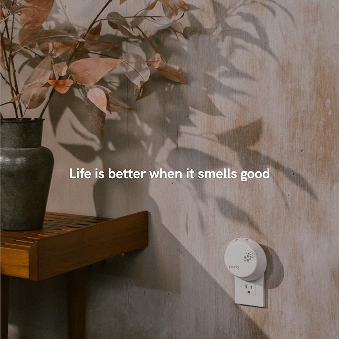Pura & Homesick Home Scent Refill - Smart Clean Air Diffuser Fragrance - Up to 120-Hours of Luxury Fragrance per Refill - Household Essential - 2 Pack, New Home