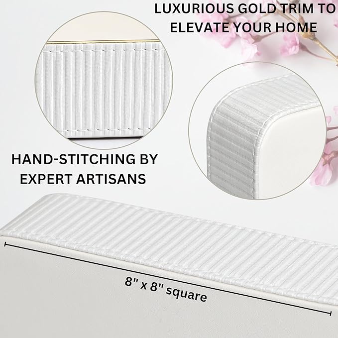 Small Night Stand Organizer Nightstand Tray Bedside Organizer Women| Key Bowl for Entryway Table Leather Valet Trinket Tray Catch All| Perfume Trays for Dresser Perfume Holder Organizer