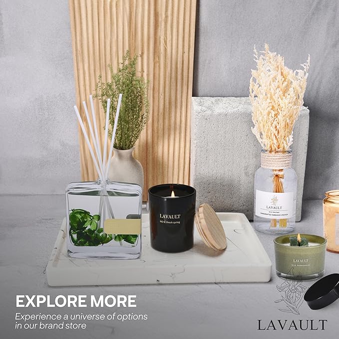 Reed Diffuser for Bathroom, Home, Office, Living Room, Bathroom- Fragrance Gift Set - Essential Oil Diffusers for Aromatherapy - Home Fragrance Diffuser - Room Aroma - Wild Bluebell Scent