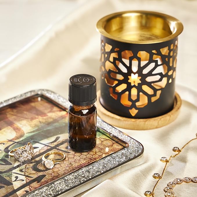 Oud Diffuser Oil, Oud Al Habayeb by Dukhni | 3 x 10ml Arabic Oil for Diffuser & humidifier | 100% Pure Halal, Oudh Essential Oil Blend | Relax with Home Aromatherapy, for Relaxation and Massage