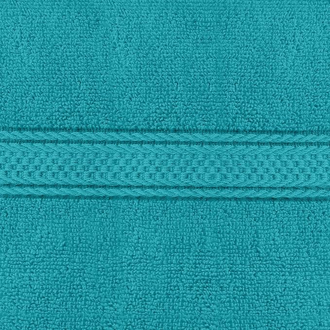 Utopia Towels 6 Pack Premium Hand Towels Set, 16 by 28 inches, 100% Ring Spun Cotton, Ultra Soft and Highly Absorbent 600GSM Towels for Bathroom, Gym, Shower, Hotel, and Spa, Turquoise