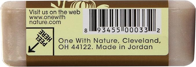 One With Nature, Dead Sea Mineral Bar Soap, Shea Butter, 7 oz