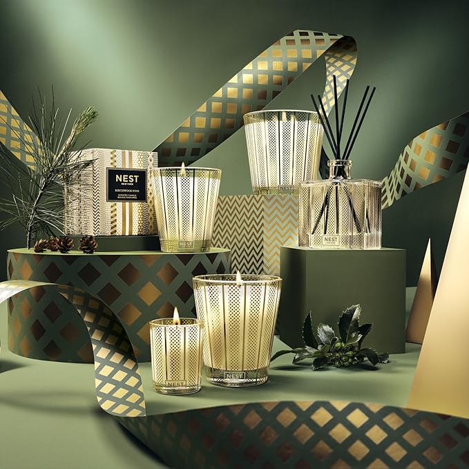 NEST New York Smart Home Fragrance Diffuser Refill Smart Vials, Birchwood Pine - Set of 2 - Designed for NEST x Pura 3 and NEST x Pura 4 Diffusers - Cruelty Free, Vegan - Made in USA