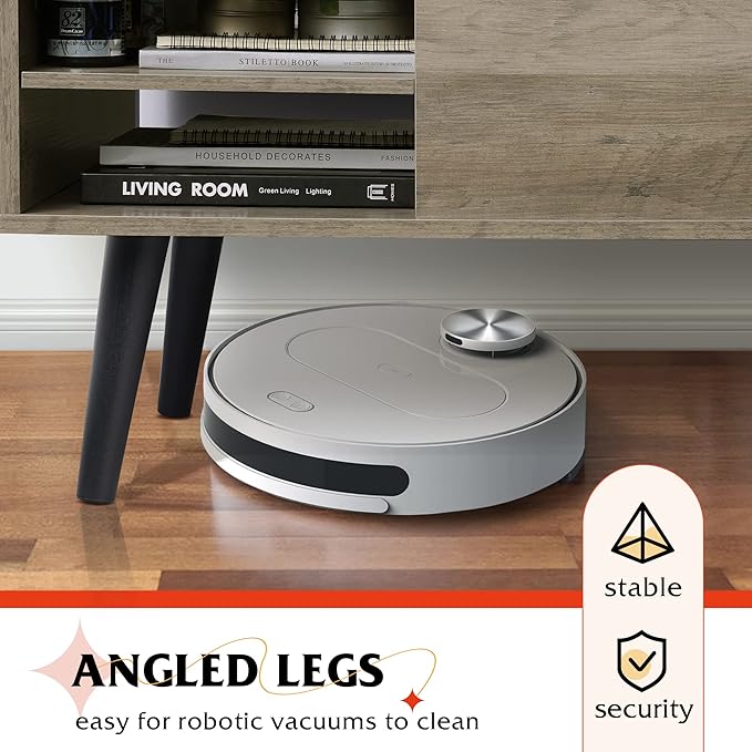WLIVE Lift Top Coffee Table with Storage for Living Room,Small Hidden Compartment and Adjustable Shelf,Mid Century Modern ,Wood,Greige
