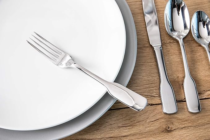 Fortessa Vitraluxe Dinnerware Heirloom Matte Finish Show Plate 12-Inch, Linen, Set of 4