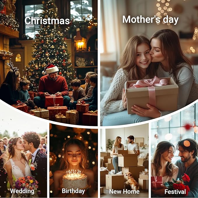 Birthday Gifts for Women, Candle Warmer Lamp with Timer, Unique Birthday Gifts for Wife Mom Friends Sister, 20th 30th 40th 50th 60th Year Old Gift Ideas