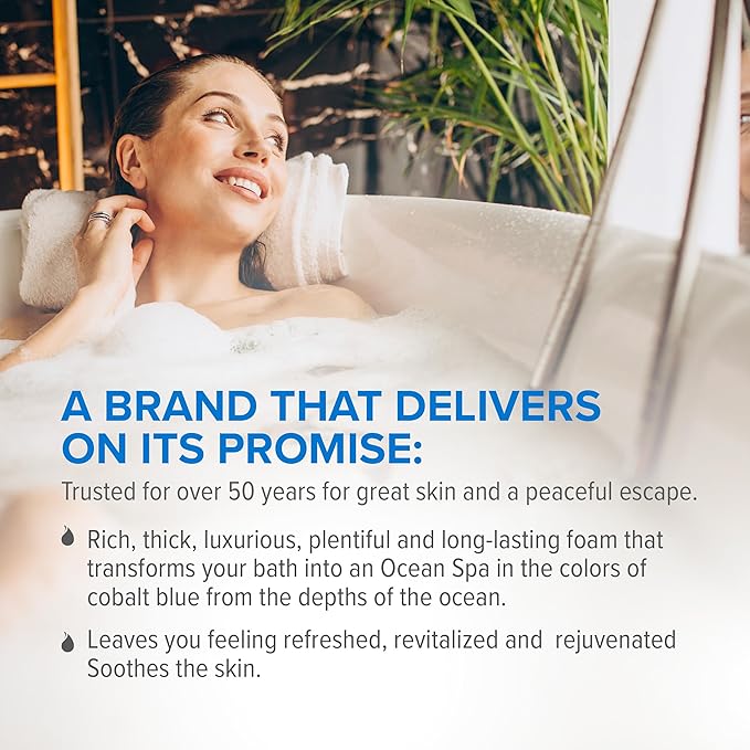 Spa Scent Foam Bath – European Sea Aromatherapy (2-Pack, 500 ml)