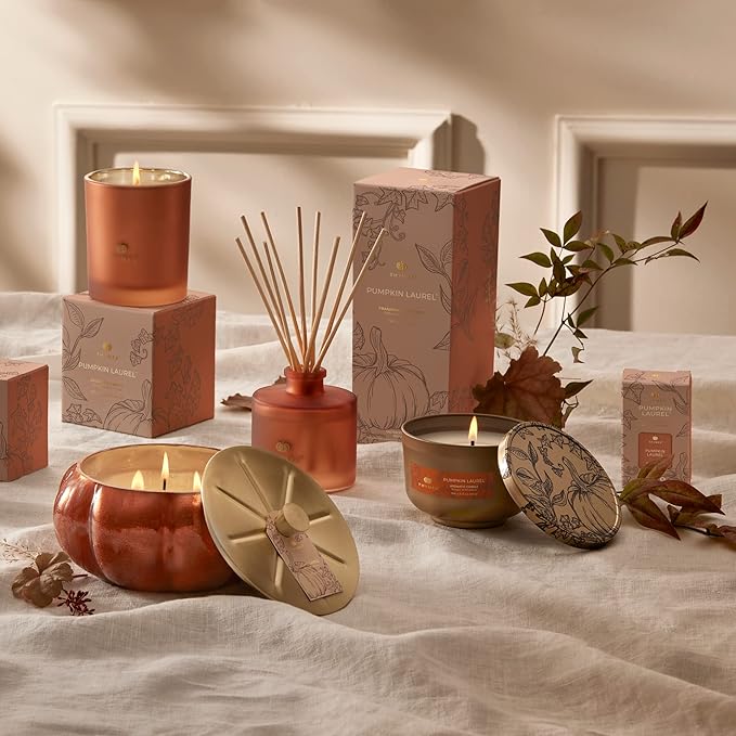 Thymes Pumpkin Laurel Pura Smart Home Plug-in Diffuser Refills- Pack of 2