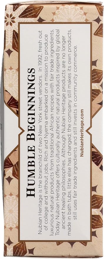 Nubian Heritage Bar Soap Raw Shea Butter 5 Oz (Pack of 3)