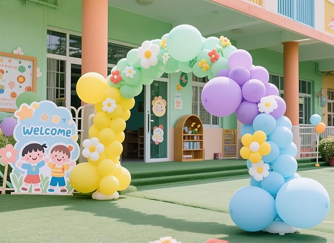 Pastel Purple Balloons 145pcs Different Sizes 18 12 10 5 Inches Light Purple Lavender Lilac Latex Balloon Garland Arch for Birthday Baby Shower Wedding Anniversary Party Decorations