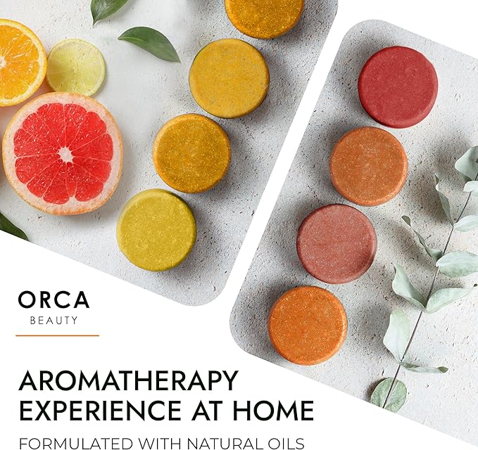 Shower Steamers Aromatherapy - Relaxation Gifts for Women, Shower Bombs, Unique Spa Gifts Shower Tablets, Stocking Stuffers for Women & Men (Citrus Scent 8PC)