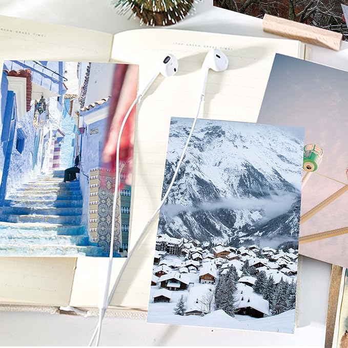 LA MAISON COZY Wall Collage Kit, Teen Posters Art Print, 50PCS 4x6'' Vintage Wall Decor Gift for Teen Girls' Dorm Room