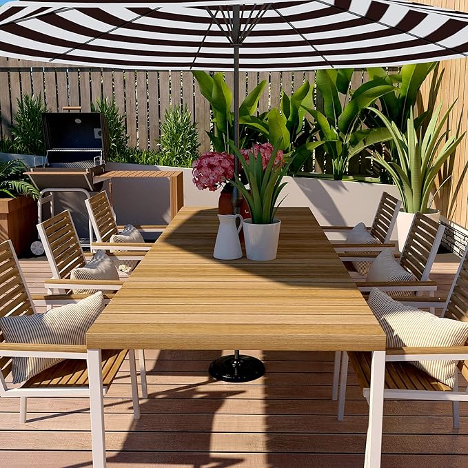 LVTXIII Outdoor/Indoor Lumbar Pillow Covers ONLY, Patio Fade Resistant Lumbar Pillow Covers, All Weather Cushion Cases for Sofa, Patio Couch Decoration, 12"x20", 2 Pack, Stripe Beige