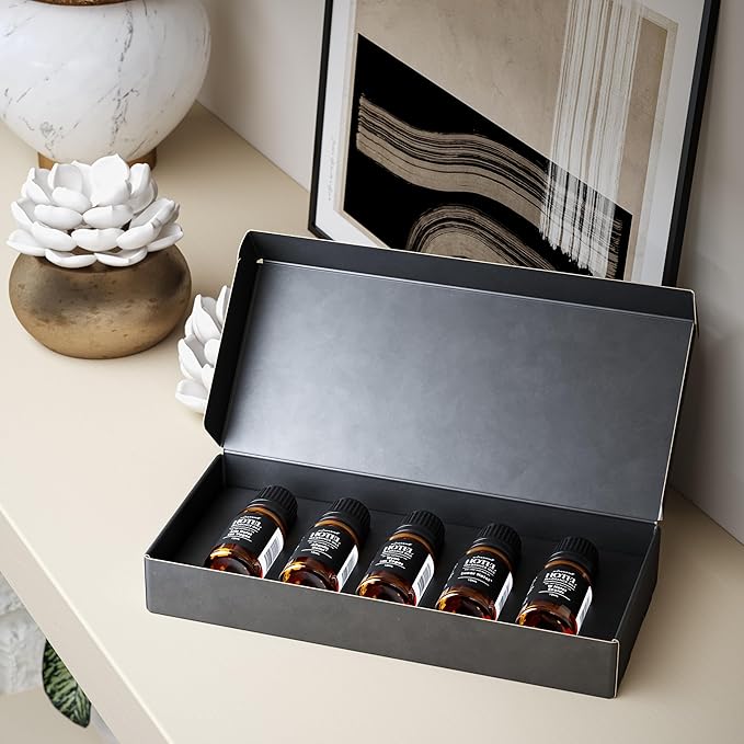 AirScent Hotel Diffuser Oil Gift Set - Casino Royale Fragrances - 10 mL, 0.34 fl oz Fragrance Oil Gift Set - Inspired by The Aria, The Wynn, Luxor, The Atlantis Bahamas and The W Hotel Scents