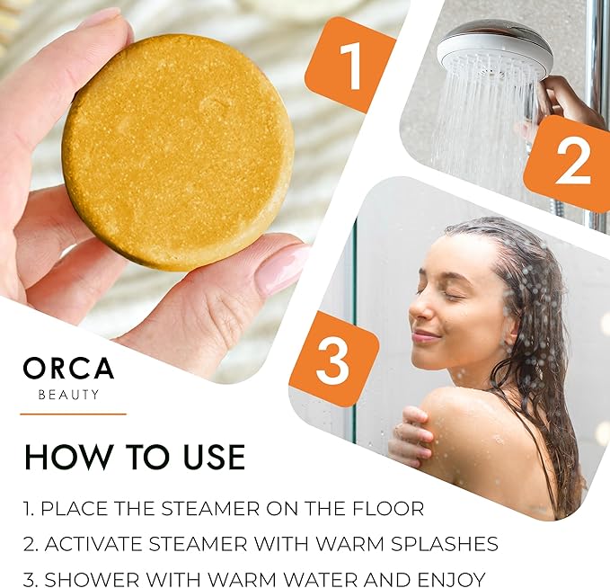 Shower Steamers Aromatherapy - Relaxation Gifts for Women, Shower Bombs, Unique Spa Gifts Shower Tablets, Stocking Stuffers for Women & Men (Citrus Scent 8PC)