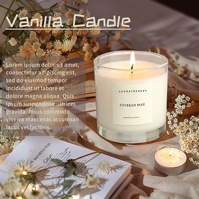 Butterfly Vanilla Candle – Aromatherapy Candle with Rotating Golden Butterfly Spinner, Scented Candle Gift for Relaxation, Home Décor & Special Occasions (Ebony Sandalwood Fragrance, White)