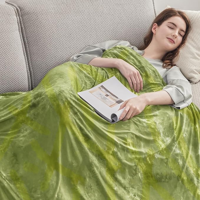 Guohaoi Cooling Blanket for HotSleepers - Arc-Chill Q-Max >0.5 Cool Fiber, 100% Oeko-Tex Certified, Summer Lightweight Throw Blanket, Absorbs Heat to Keep Body Cool for Night Sweats(60x90)