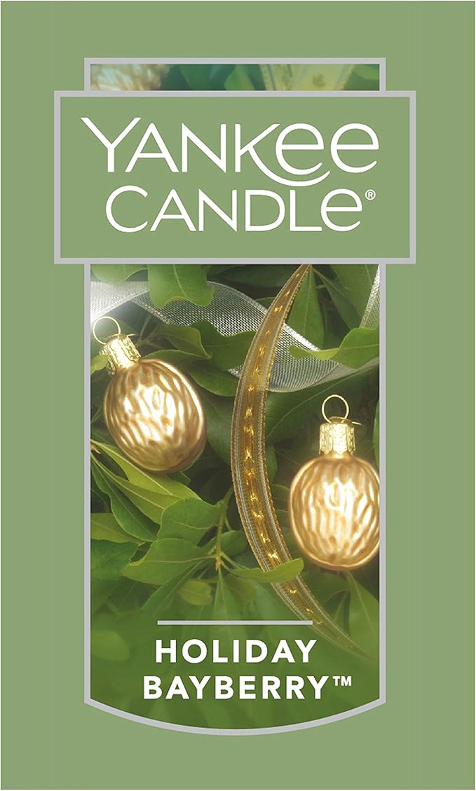 Yankee Candle Bayberry Scented, Classic 22oz Large Jar Single Wick Candle, Over 110 Hours of Burn Time | Holiday Gifts for All