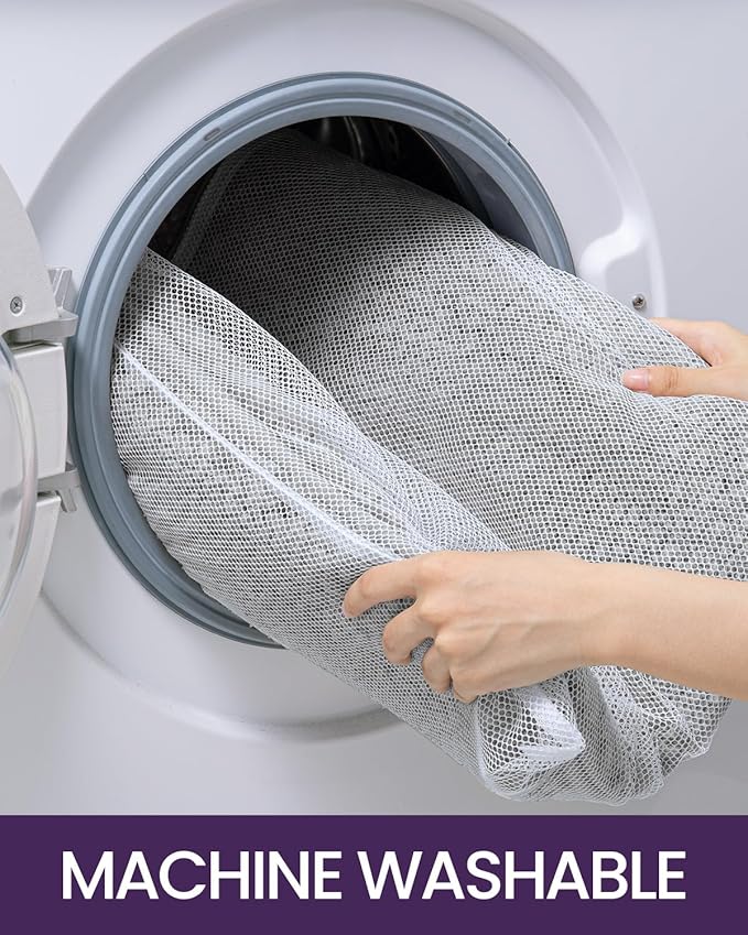 DEXI Bathroom Rug Mat 24x16, Extra Soft and Absorbent Bath Rugs, Washable Non-Slip Thick Carpet Mat for Shower Floor, Tub, Grey