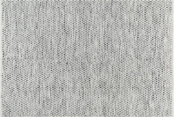 Bedding Craft Zebra Stripe 100% Area Rug for Living Room 48x72 Inch - Natural/Black - 4x6 Feet Machine Washable Area Rugs for Bedroom
