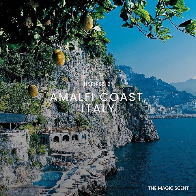 Hotel Di Positano Diffuser Oil Scents - Cold-Air & Ultrasonic Fragrance Oil for Diffuser - Inspired by Amalfi Coast, Italy - Essential Oils for Diffusers - 8.5 fl oz, 250 mL