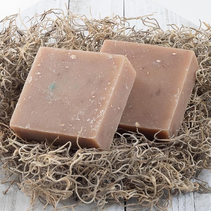 360Feel Oatmeal Milk and Honey Soap - Handcrafted Castile Soap Bar with Soothing Scent - Handmade with Essential Oils - Suitable Gift for Anniversaries, Weddings, and Holiday Stockings - 4 pack