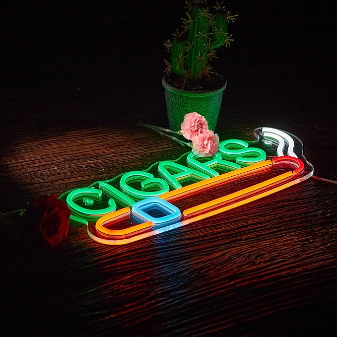Neon Sign Bar Home Neon Light Handmade LED Dimmable Neon Lights Signs for Art Man Cave Bedroom Office Hotel Pub Cafe Recreation Room Wall Artwork Sign Decor
