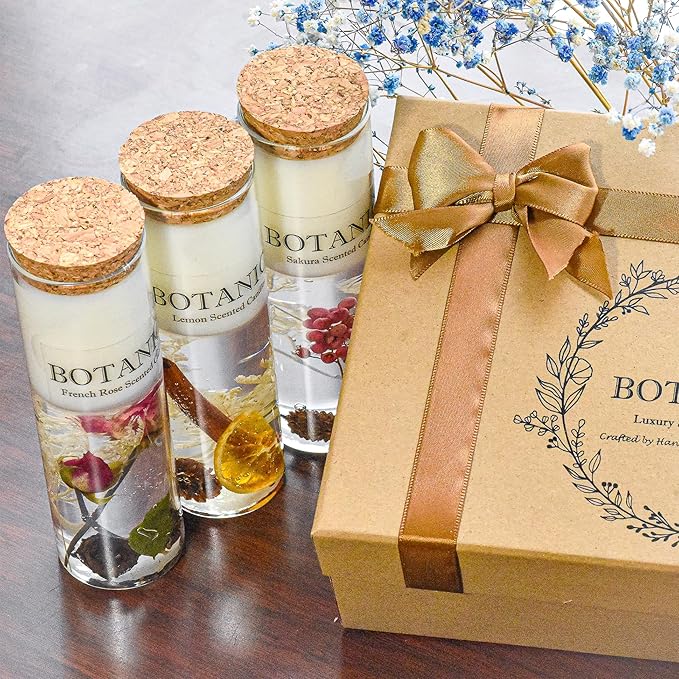 Scented Candles Gift Set - Home Decor Candles Gift for Mom, Wife, Women and Friends