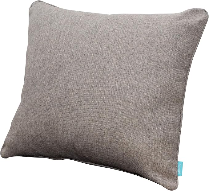QILLOWAY Polyester Outdoor Chair Cushion Set,Outdoor Cushions for Patio Furniture.Tan/Grey