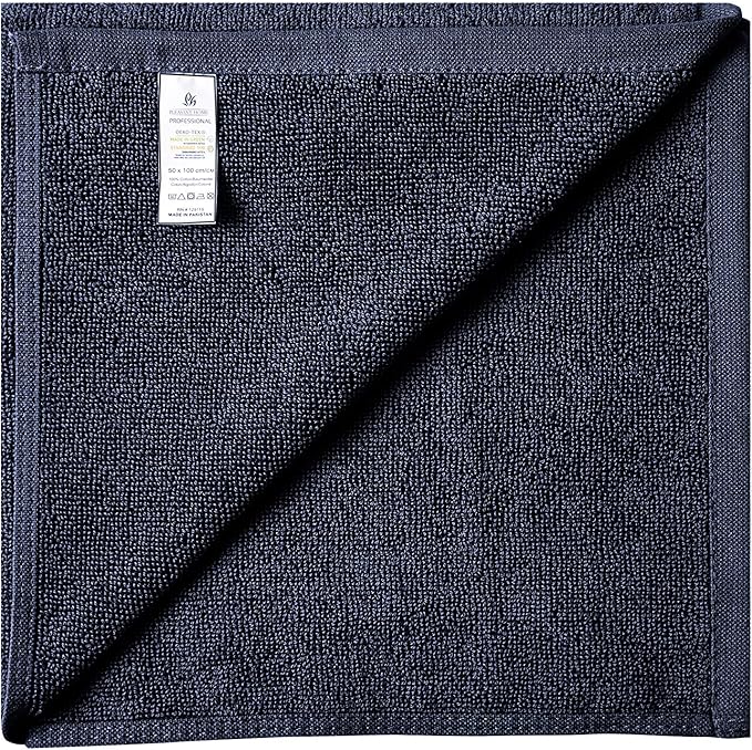 Pleasant Home 6 Pack Hand Towels Set – 16” x 28” | 100% Cotton | 500 GSM | Professional Bath Towels Use for Hotels, Hospitality, Spas, Salons | Lightweight & Durable | Bath Towels Set | Navy