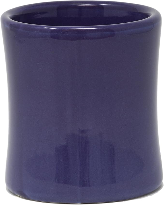 Funny Guy Mugs Classic Retro Diner Coffee Mug - Heavy Duty 10 Oz Stoneware Cup with Easy Grip Handle - Ideal for Hot and Cold Beverages (Purple, 10 Ounce)