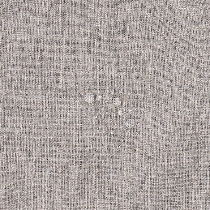 QILLOWAY Polyester Outdoor Chair Cushion Set,Outdoor Cushions for Patio Furniture.Tan/Grey