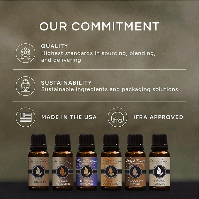 Eternal Essence Oils Caramel Nut Muffin 30ml Premium Fragrance Oil - for Candle, Soap Making, Aromatherapy, Diffusers, Home Care, & Humidifiers