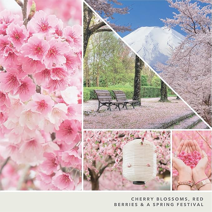 Yankee Candle Sakura Blossom Festival Large Jar Candle, White, Rose