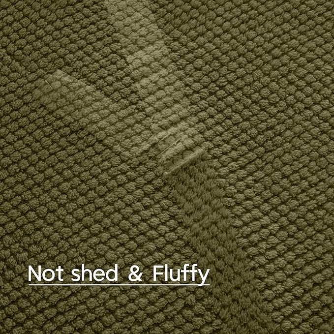 Super Soft 300GSM Green Large King Blanket for Couch, Couch Sofa Bed Throw, Lightweight Fuzzy Cozy Blankets for All Seasons Farmhouse, 90x104