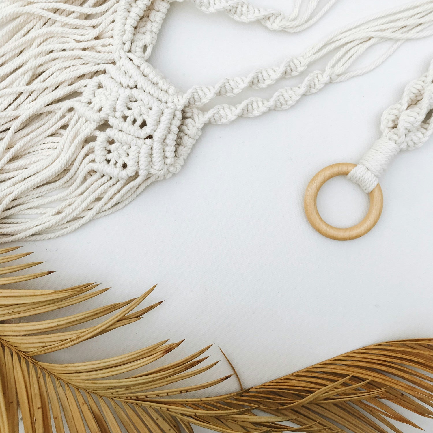 Macramé wall hanging